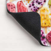 Bevroren Fruit Popsicles Abstract Muismat (Hoek)