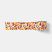 Bevroren Fruit Popsicles Abstract Satijnen Lint (Voorkant)