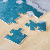 Bevroren gletsjerijs, IJsland Legpuzzel (Zijkant)