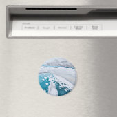Bevroren gletsjerijs, IJsland Magneet (Insitu (Vaatwasser))