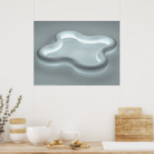 Bevroren gloed poster (Keuken)