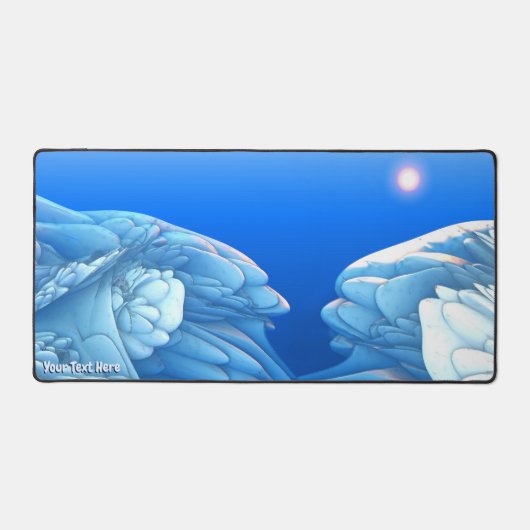 Bevroren golven bureaumat (Voorkant)