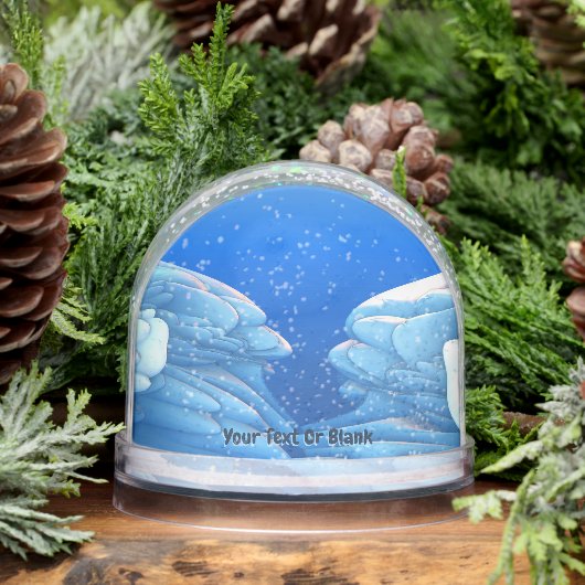 Bevroren golven sneeuwbol (Winter)