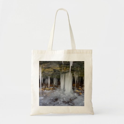 Bevroren grot tote bag (Voorkant)