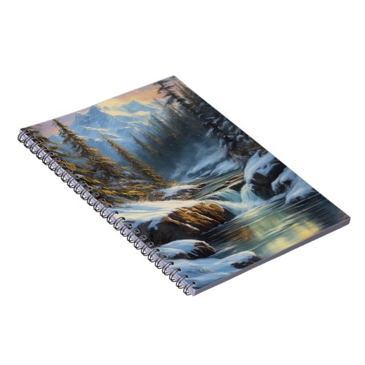 Bevroren harmonie, een stormloop notitieboek (Rechterzijde)