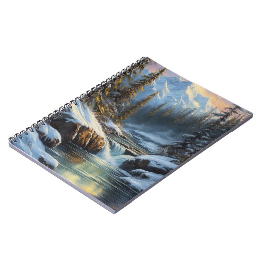 Bevroren harmonie, een stormloop notitieboek (Linkerzijde)