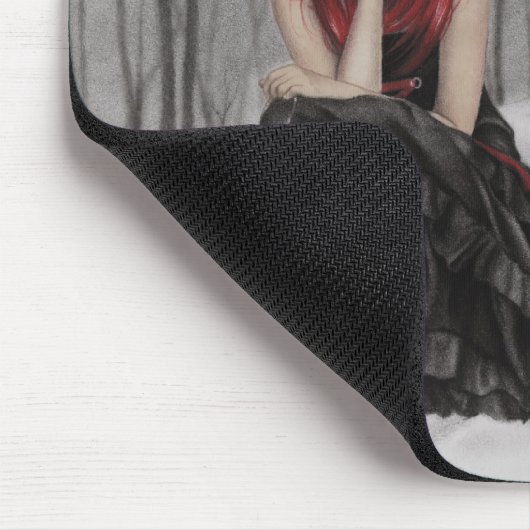 Bevroren harten Mousepad Muismat (Hoek)