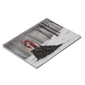 Bevroren hartenlaptop notitieboek (Linkerzijde)