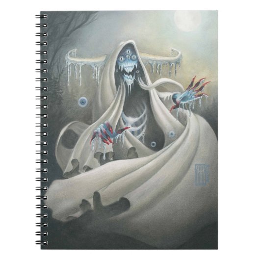 Bevroren Horror Notitieboek (Voorkant)