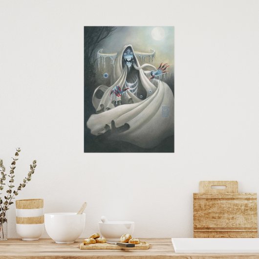 Bevroren Horror Poster (Keuken)