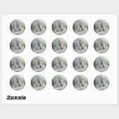 Bevroren Horror Ronde Sticker (Vel)