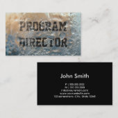 Bevroren Ice Program Director Visitekaartje (Voorkant / Achterkant)