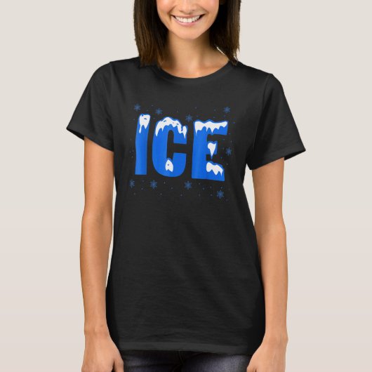 Bevroren IJszak Halloween 2022 Kostuum T-shirt (Voorkant)