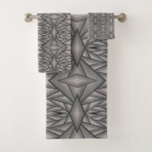 Bevroren in de tijd Abstracte kunst Bad Handdoek (Insitu)