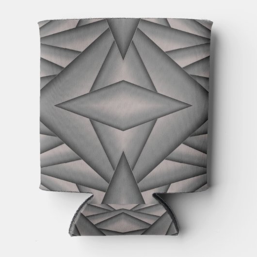 Bevroren in de tijd Abstracte kunst Blikjeskoeler (Voorkant)