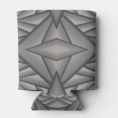 Bevroren in de tijd Abstracte kunst Blikjeskoeler (Achterkant)