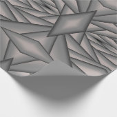 Bevroren in de tijd Abstracte kunst Cadeaupapier (Hoek)