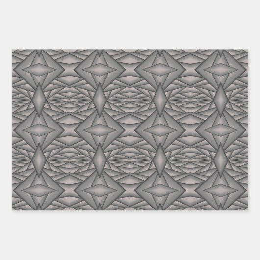 Bevroren in de tijd Abstracte kunst Inpakpapier Vel (Voorkant)