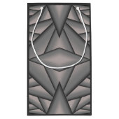 Bevroren in de tijd Abstracte kunst Klein Cadeauzakje (Achterkant)