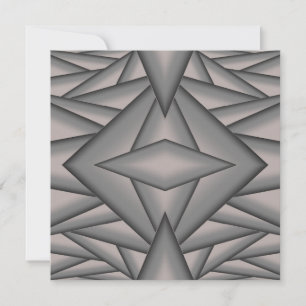 Bevroren in de tijd Abstracte kunst Notitiekaartje