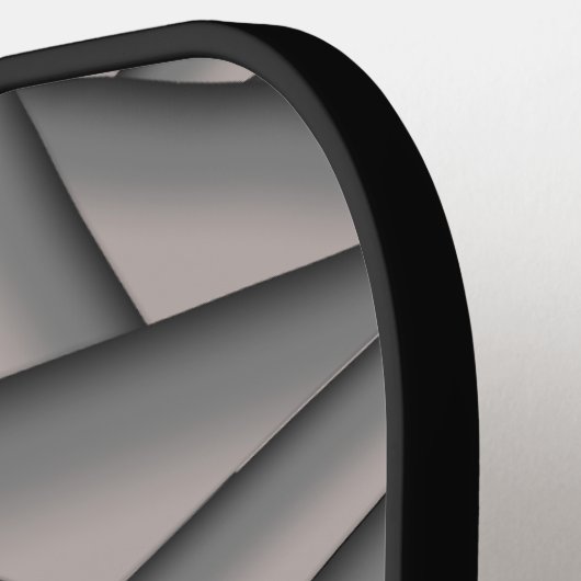 Bevroren in de tijd Abstracte kunst Pickleball Paddle (Links Detail)