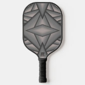 Bevroren in de tijd Abstracte kunst Pickleball Paddle (Voorkant)