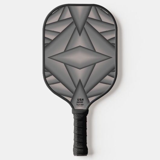 Bevroren in de tijd Abstracte kunst Pickleball Paddle (Voorkant)