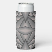 Bevroren in de tijd Abstracte kunst Seltzer Blikjeskoeler (Seltzer Achterkant)