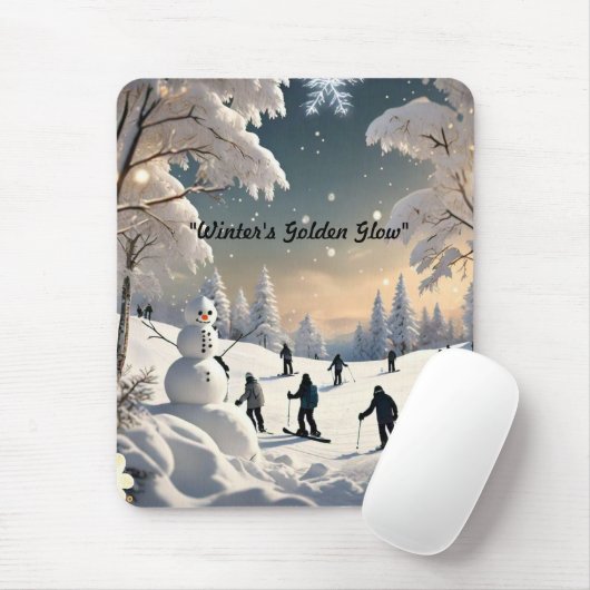 "Bevroren in de tijd" Muismat (Met muis)