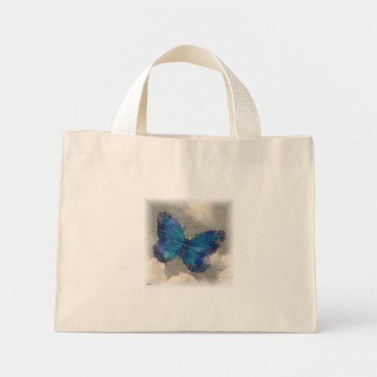 Bevroren in de vlucht mini tote bag (Voorkant)