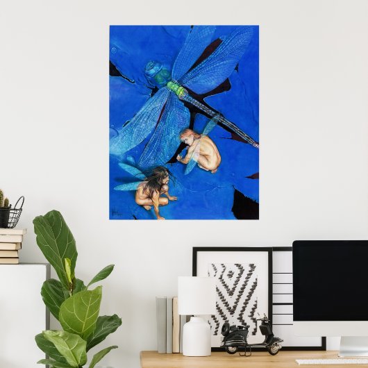 Bevroren in de vlucht poster (Thuiskantoor)