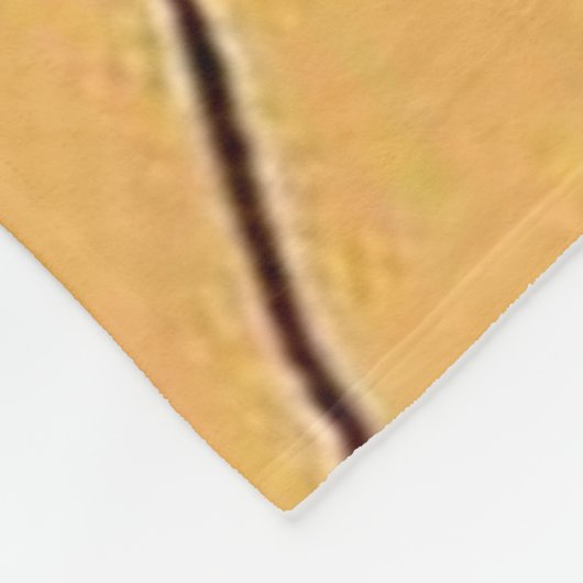 Bevroren in een hete buis fleece deken (Hoek)