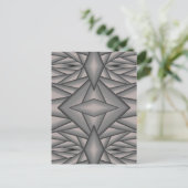 Bevroren in Tijd Abstracte Kunst Briefkaart (Staand voorkant)