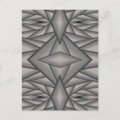Bevroren in Tijd Abstracte Kunst Briefkaart (Voorkant)