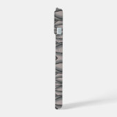 Bevroren in Tijd Abstracte Kunst iPhone 15 Case (Linkerkant)