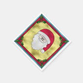 Bevroren Kerstman Servet (Hoek)
