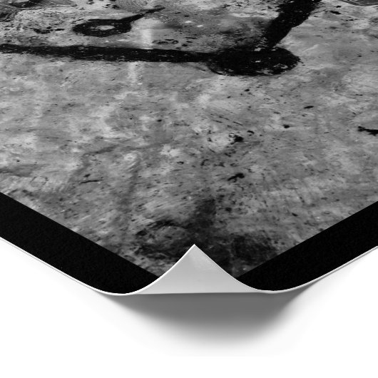 Bevroren klok poster (Hoek)