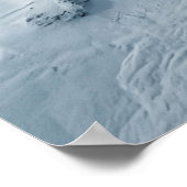 Bevroren Koepel Futuristische Stad Poster (Hoek)