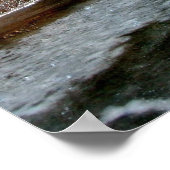 Bevroren kreek poster (Hoek)