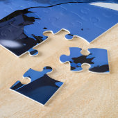 Bevroren Kristallen Kliffen Legpuzzel (Zijkant)
