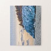 Bevroren kust van het Lake Superior Minnesota Legpuzzel (Verticaal)