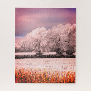 Bevroren landschap legpuzzel