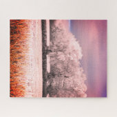 Bevroren landschap legpuzzel (Horizontaal)