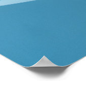 Bevroren landschap met ijsboog poster (Hoek)