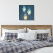 Bevroren Lantaarns Canvas Afdruk (Insitu (Slaapkamer))