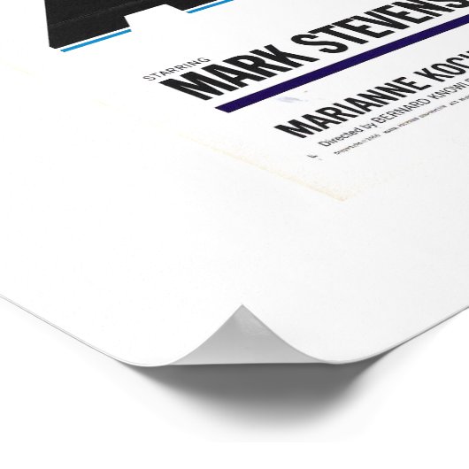 Bevroren levende dieren poster (Hoek)