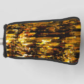 Bevroren lichten onder ijs golfheadcover (Voorkant)