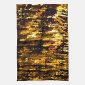 Bevroren lichten onder ijs theedoek (Verticaal)