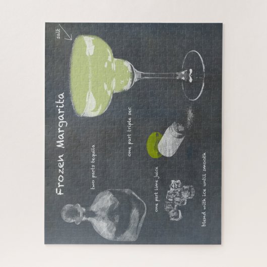 Bevroren Margarita Legpuzzel (Verticaal)