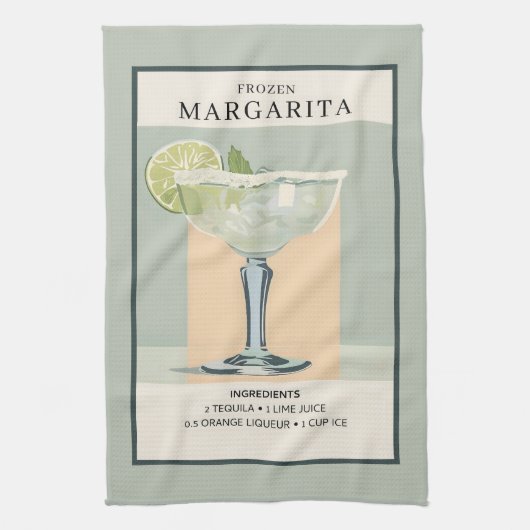Bevroren Margarita Theedoek (Verticaal)